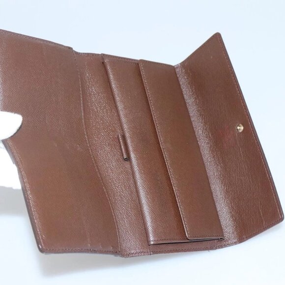 LOUIS VUITTON Damier Ebene Portefeuille International Wallet - Picture 9 of 15